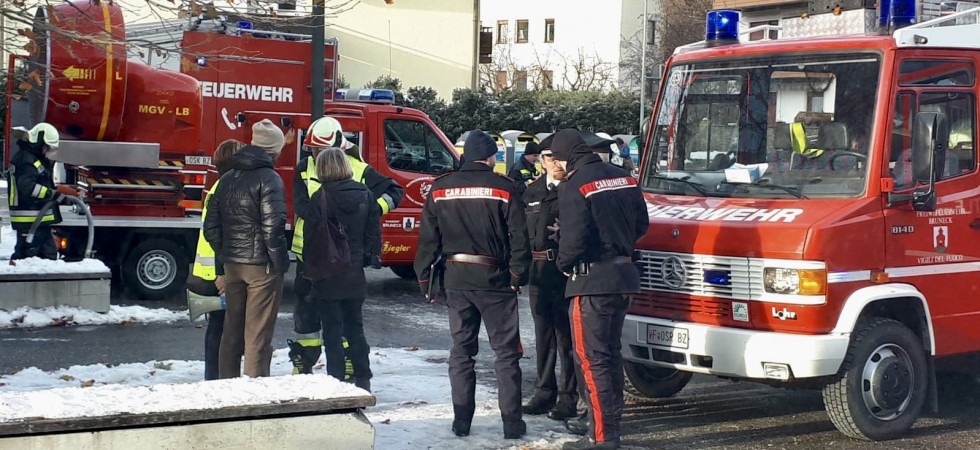 Allarme incendio in una scuola, evacuata l'intera struttura a Brunico